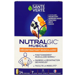 Nutralgic Muscles - Muscle Relaxer - Green Health - 14 Tablets