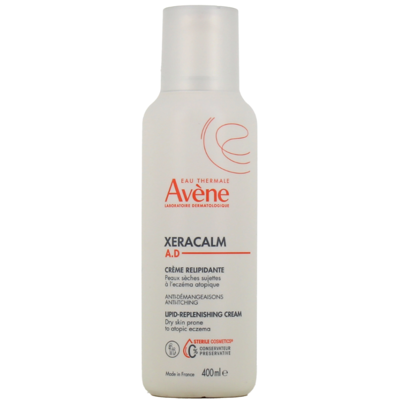 Crème Relipidante Xeracalm A.D - Avène - Flacon Pompe 400 ml