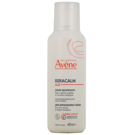 Crème Relipidante Xeracalm A.D - Avène - Flacon Pompe 400 ml