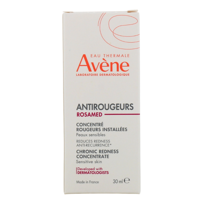 Antirougeurs Rosamed - Concentré Rougeurs Installées - Avène - 30 ml