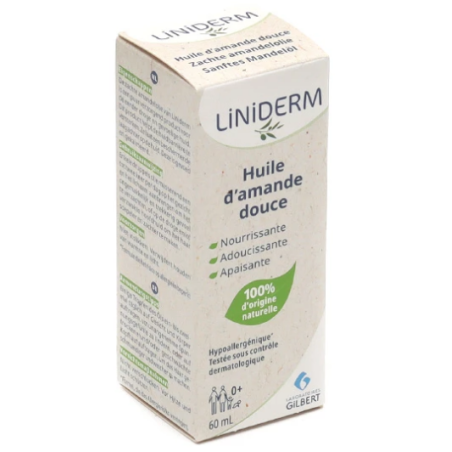 Huile Amande Douce - Nourrissante, Adoucissante - Gilbert - 60 ml