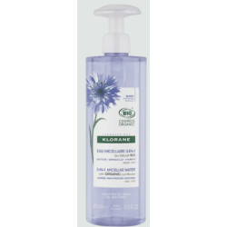 Eau Micellaire 3 en 1 - Bleuet Bio - Klorane - 400 ml