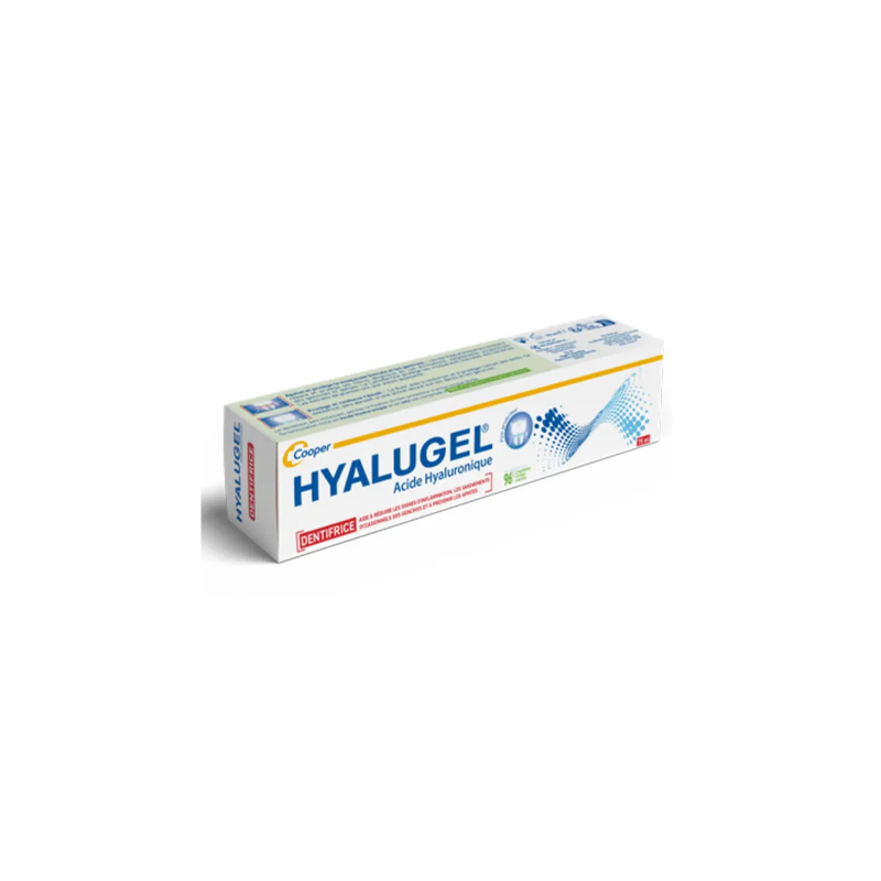 Dentifrice Acide Hyaluronique - Réduit les signes inflammatoires - Hyalugel - 75 ml