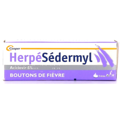HerpéSédermyl 5% - Boutons de Fièvre - Cooper - 2g