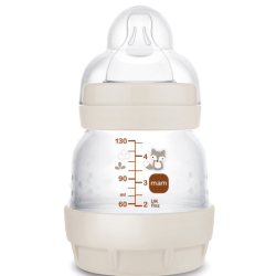 Easy Start Organic Baby Bottle - Anti-colic - 0 Months - MAM - 130 ml