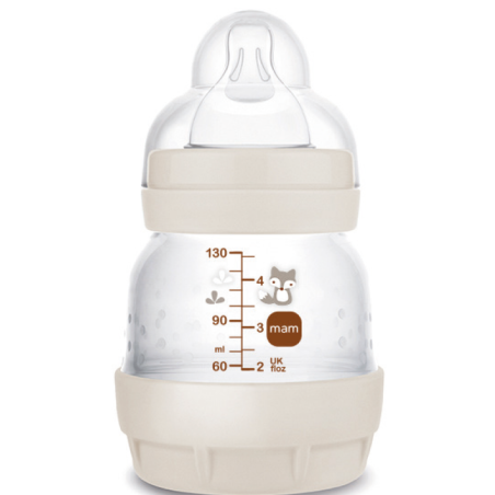 Easy Start Organic Baby Bottle - Anti-colic - 0 Months - MAM - 130 ml