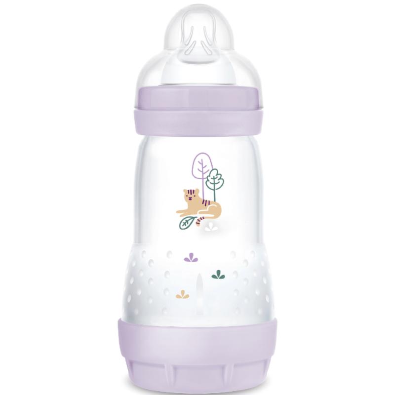 Easy Start Organic Baby Bottle - Anti-colic - 2+ Months - MAM - 260 ml