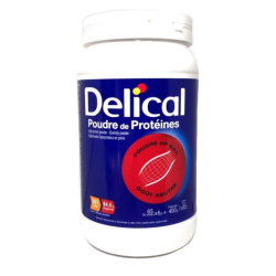  Poudre de protéines - Delical - 400g (65 doses x 6g) - Picot