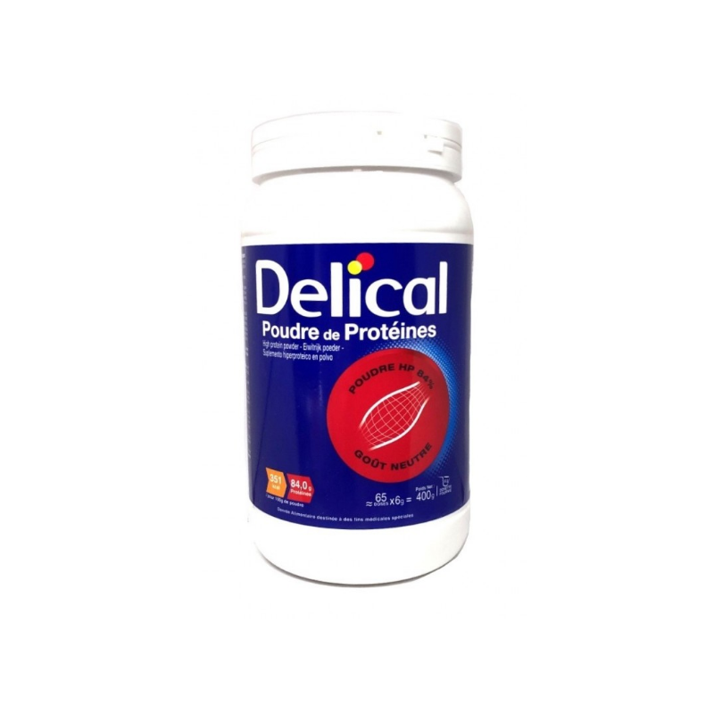 Protein powder - Delical - 400g (65 servings x 6g) Picot