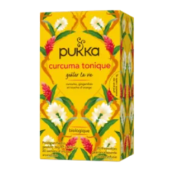 Tisane Curcuma Tonique - Bio - Pukka - 20 sachets