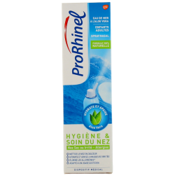 Spray Hygiène du Nez - Solution Naturelle d'Eau de Mer et Aloe Vera - Prorhinel - 100 ml