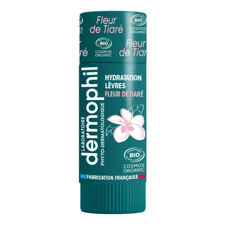 Lip Stick - Moisture Lips - Tiaré Flower - Dermophil - 4g