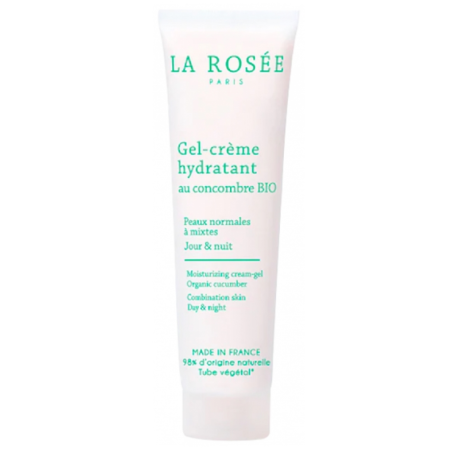Gel Crème Hydratant - Concombre Bio - Peaux Normales à Mixtes - La Rosée - 60 ml