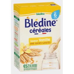 Blédine - Wheat & Vanilla Flavor - From 6 Months - Blédina - 400g