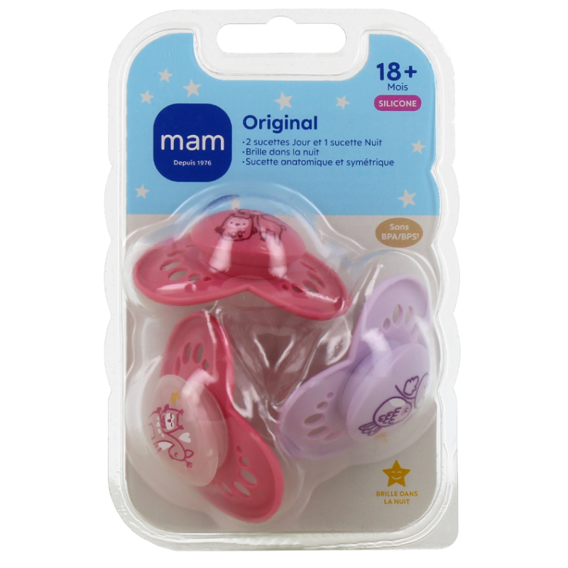 Soothers - Original - 18+ Months - MAM