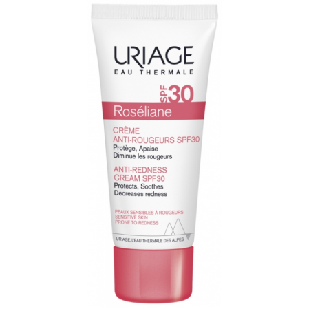 Crème Anti-rougeurs SPF 30 - Roséliane - Protège & Apaise - Uriage - 40 ml