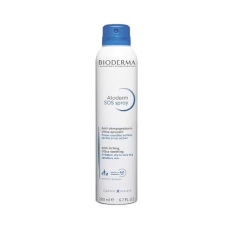 Atoderm SOS Spray - Ultra-Soothing -  Anti-Itching - Bioderma - Bottle 200 ml Bioderma