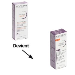 Cicabio Crème+ SPF50+- Soin Ultra réparateur apaisant - Bioderma - 40ml