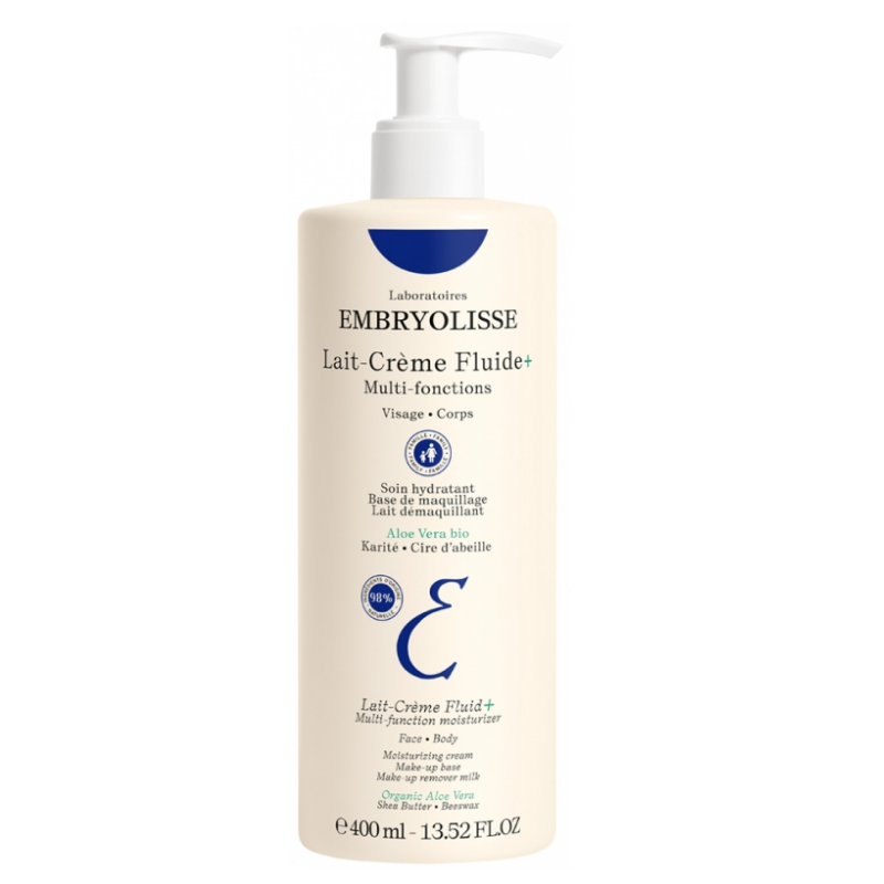 Lait-Crème Fluide+ - Multi-fonctions - Embryolisse - 400 ml