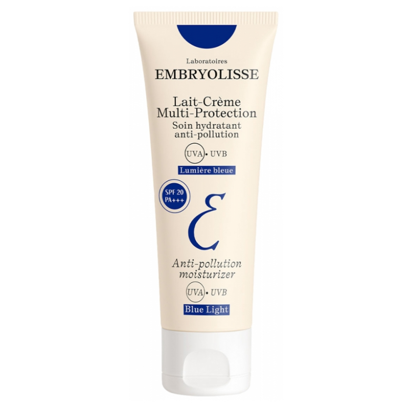 Lait-Crème - Multi-Protection - Soin Hydratant - Spf 20 PA +++ - Embryolisse - 40 ml