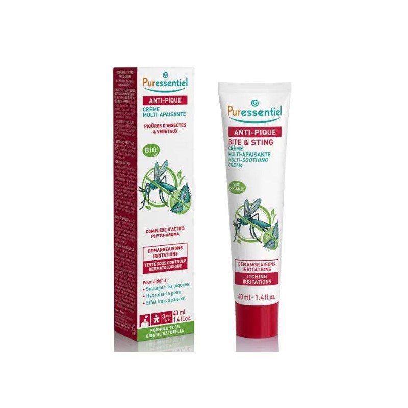 Anti-Pique Crème Multi-Apaisante - Puressentiel - 40ML