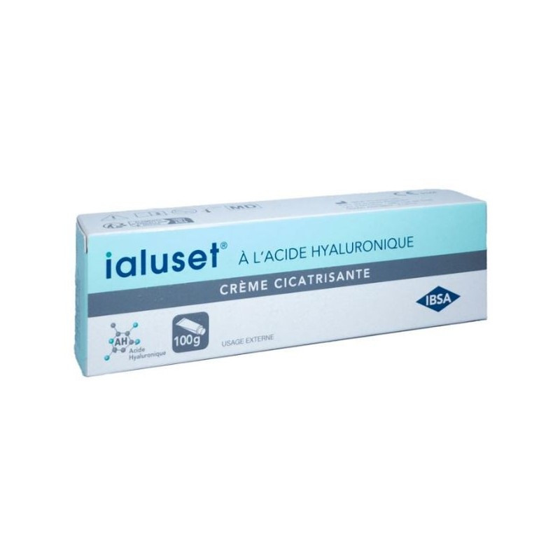 Ialuset Crème - Acide Hyaluronique - Tube 100g