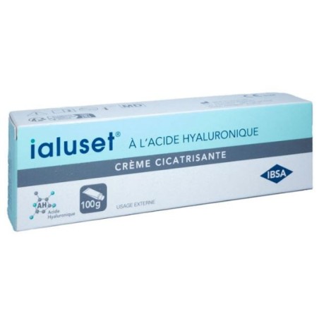 Ialuset Cream - Hyaluronic Acid - Tube 100g Ialuset