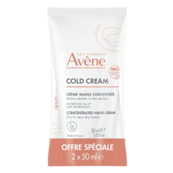 Concentrated Hand Cream Cold Cream - Avène - 2 X 50 ml Avène