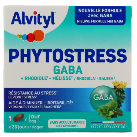 Phyto-Stress Gaba - Stress & Irritability - Alvityl - 28 tablets