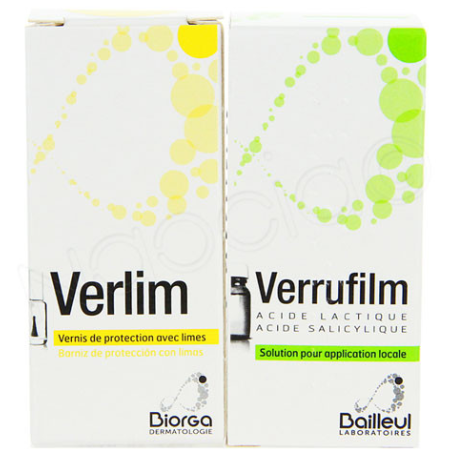 Verrufilm - Wart, Corn, Durillon - Bailleul - 14 ml + Verlim