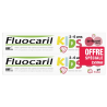 Dentifrice - Protège les Dents de Lait - Gel Fraise - Enfants 3-6 ans - Fluocaril - 2x50 ml