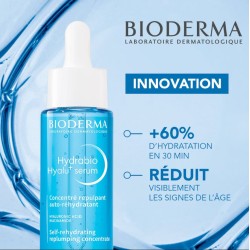 Hydrabio Hyalu+ Serum - Concentré Repulpant Auto réhydratant - Bioderma - 30 ml