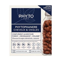 Complément Alimentaire Cheveux et Ongles - Force Croissance Volume - PhytoPhanere - 240 Capsules