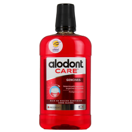 Bain de Bouche Quotidien - Gencives & Saignements - Alodont Care - 500 ml