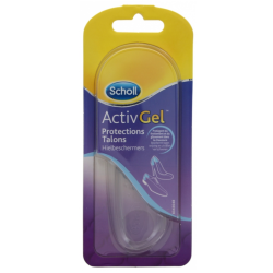 Scholl ActivGel Protection Talons - Protège Du Glissement & Du Frottement Dans La Chaussure - 1 Paire - Scholl