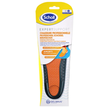 Professional Shoe Insoles - Size 40-46.5 - Scholl - 1 pair