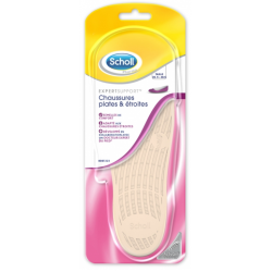 Flat & Narrow Shoe Insoles - Comfort Insoles - 35.5- 40.5 - Scholl - 1 pair
