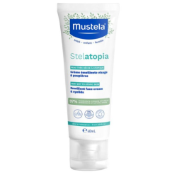 Emollient Face & Eyelid Cream - Hydrate & Protect - Mustela - 40 ml