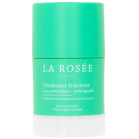 Refillable Freshness Deodorant - With Probiotics - La Rosée - 50 ml