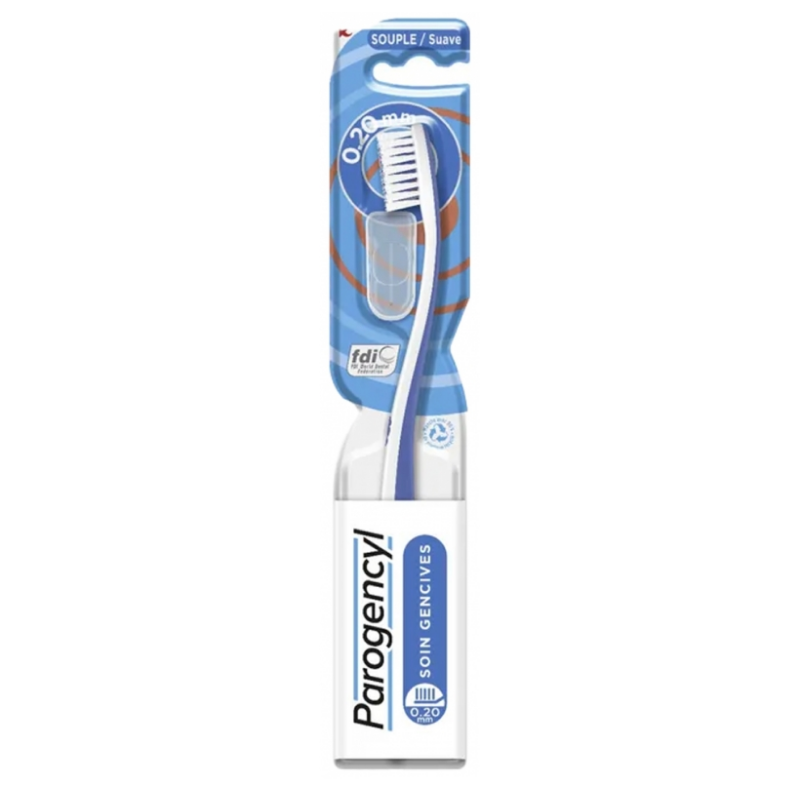 Brosse à Dent - Soin Gencive - Souple - Adulte - Parogencyl - 1 Brosse à Dent