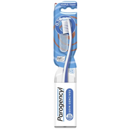 Brosse à Dent - Soin Gencive - Souple - Adulte - Parogencyl - 1 Brosse à Dent