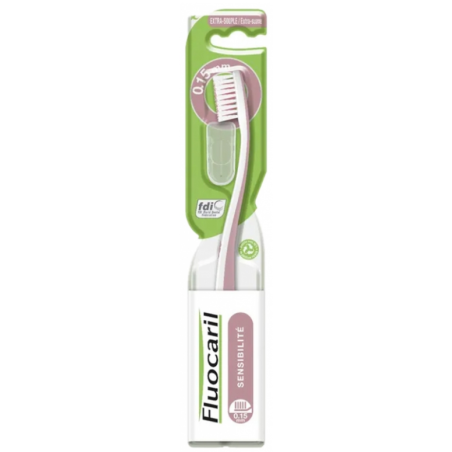 Toothbrush - Extra Soft - Sensitivity - Fluocaril - 1 toothbrush