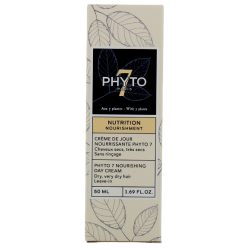 Crème de Jour Nourrissante - Cheveux Secs, Très Secs - Phyto - 50ml