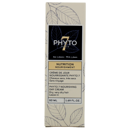 Crème de Jour Nourrissante - Cheveux Secs, Très Secs - Phyto - 50ml