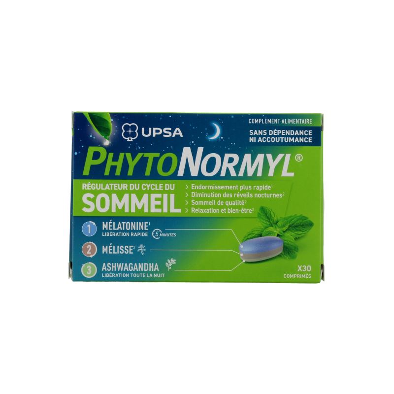 PhytoNormyl - Sleep Regulator - UPSA - 30 Tablets
