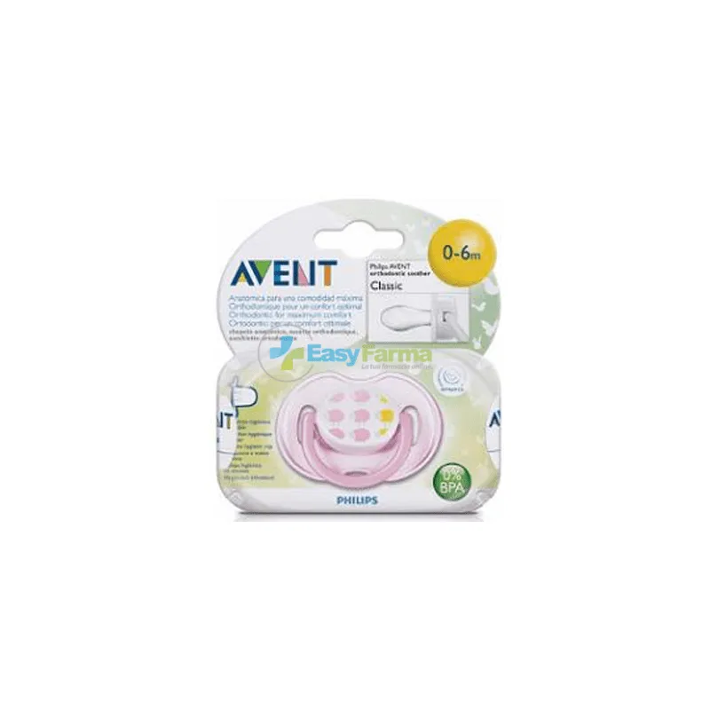 Classic Orthodontic soothers - 0-6 Months - Avent - 1 Soother