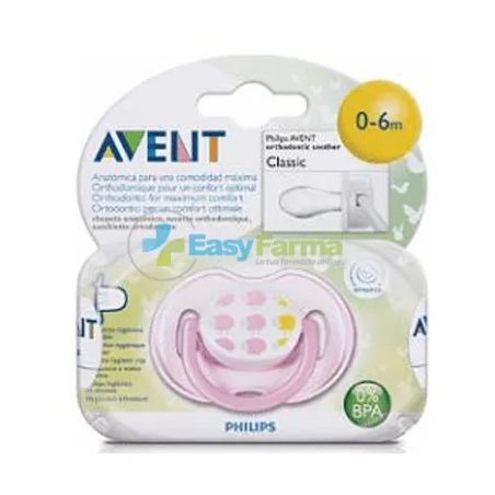 Classic Orthodontic soothers - 0-6 Months - Avent - 1 Soother