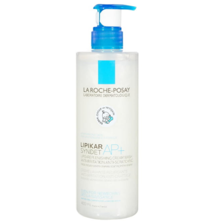 Lipikar Syndet AP + Anti-Irritation Anti-Scratching  Relipidating Cleansing Cream  La Roche-Posay, 400 ml