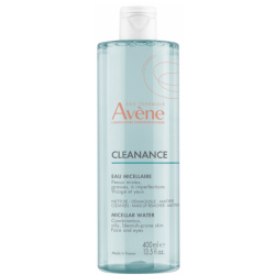Eau Micellaire Sans Rinçage - Cleanance - Avène - 400ml