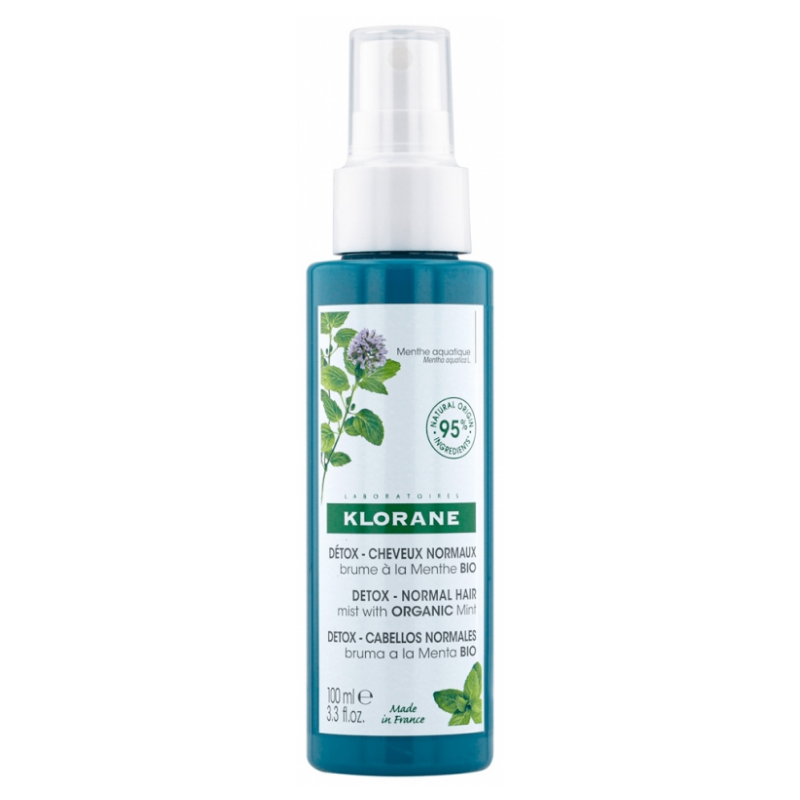 Brume purifiante à la Menthe - Anti-pollution - Klorane - 100 ml